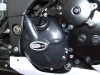 Kryt víka spojky, pravý, KAWASAKI ZX10-R '08-'09, černý